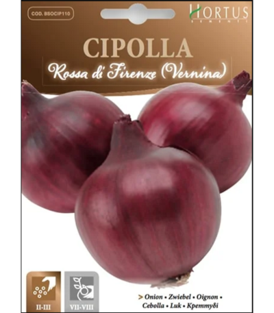 ხახვის თესლი Cipolla rossa di firenze