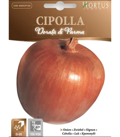 ხახვის თესლი Cipolla dorata di parma