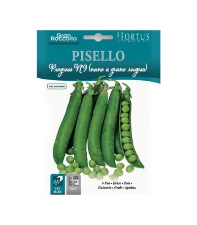 ბარდის თესლი Pisello progress N9 (nano a grano rugoso)