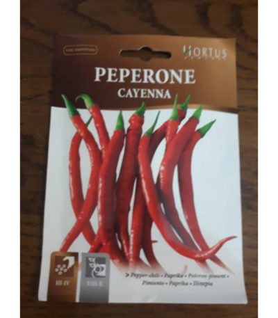 წიწაკა თესლი PEPPERONI CAYENNE