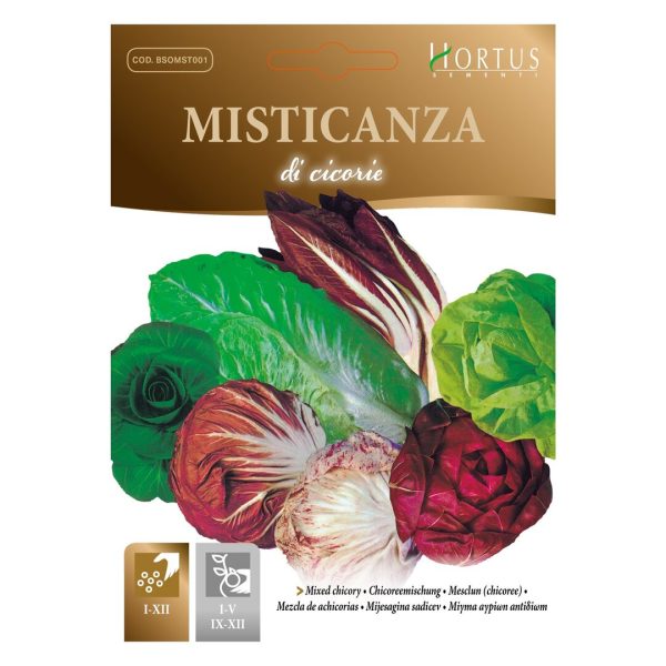 ვარდკაჭაჭა თესლი Misticanza di Cicorie
