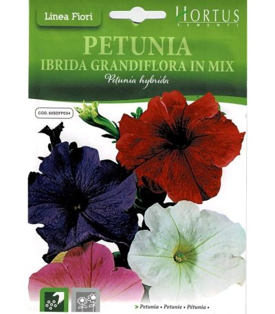 ყვავილები თესლი Petunia Ibrida Grandilora in Mix