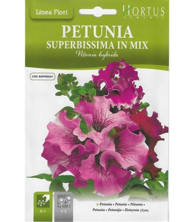 ყვავილები თესლი Petunia Superissima in Mix