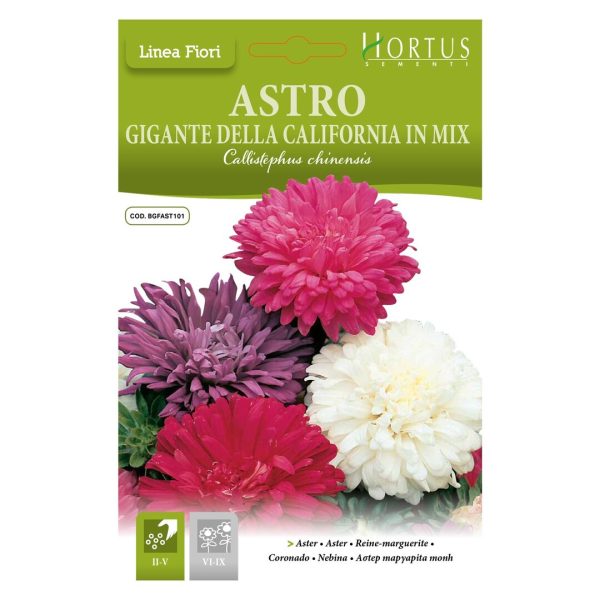 ყვავილები თესლი Astro Gigante della California in Mix