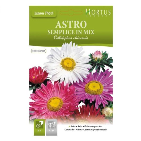 ყვავილები თესლი Astro Semplice in Mix