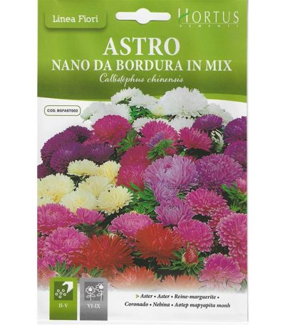ყვავილები თესლი Astro Nano da Bordura in Mix