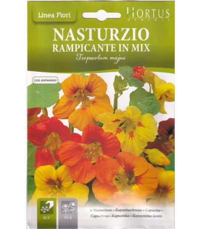 ყვავილები თესლი Nasturzio Rampicante in Mix