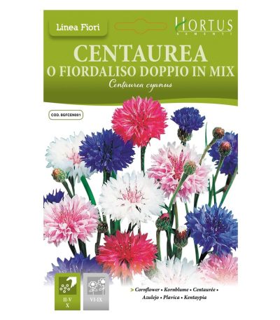 CENTAUREA O FIORDALISO DOPPIO IN MIX